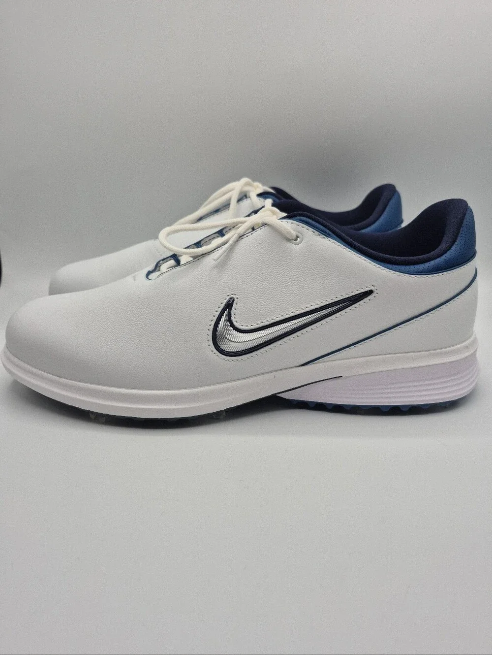 Nike Victory Tour 4 Summit White Blue Golf Shoes FZ4155-103 Men's Size 9.5
